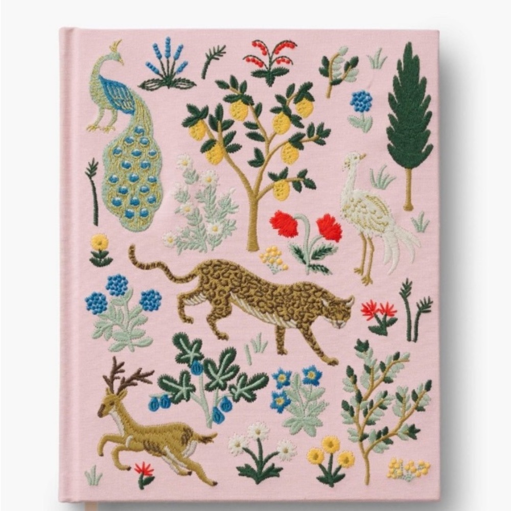 NWOT Embroidered Rifle Paper Journal